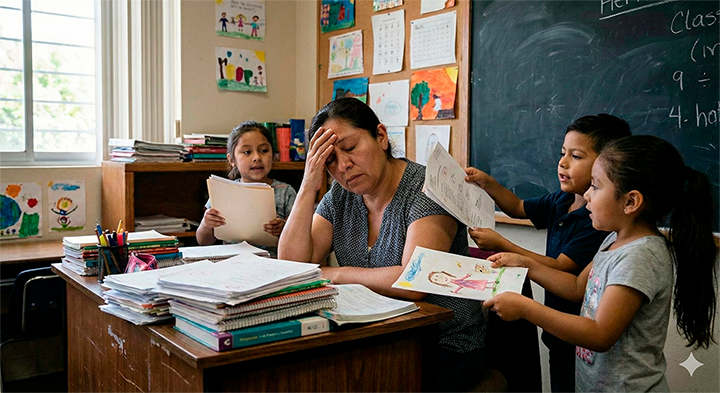 Más allá del cansancio: el agotamiento docente y cómo recuperar el bienestar