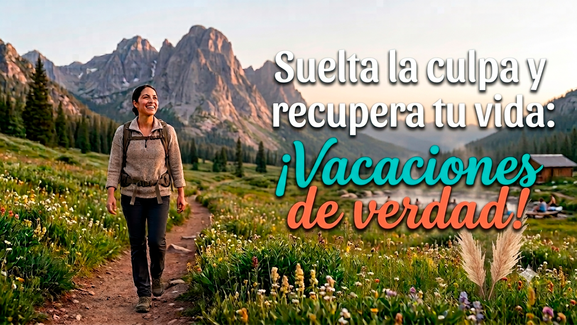 Suelta la culpa y recupera tu vida: ¡Vacaciones de verdad!