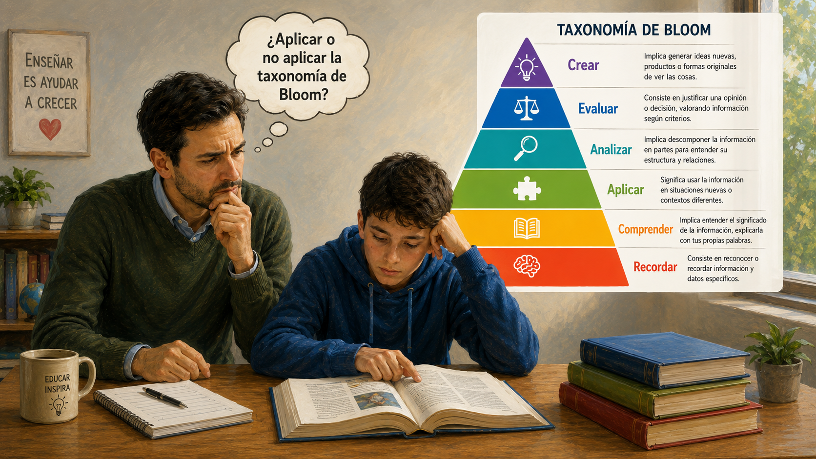 ¿Taxonomía de Bloom? O... cómo evaluar para mejorar la comprensión lectora