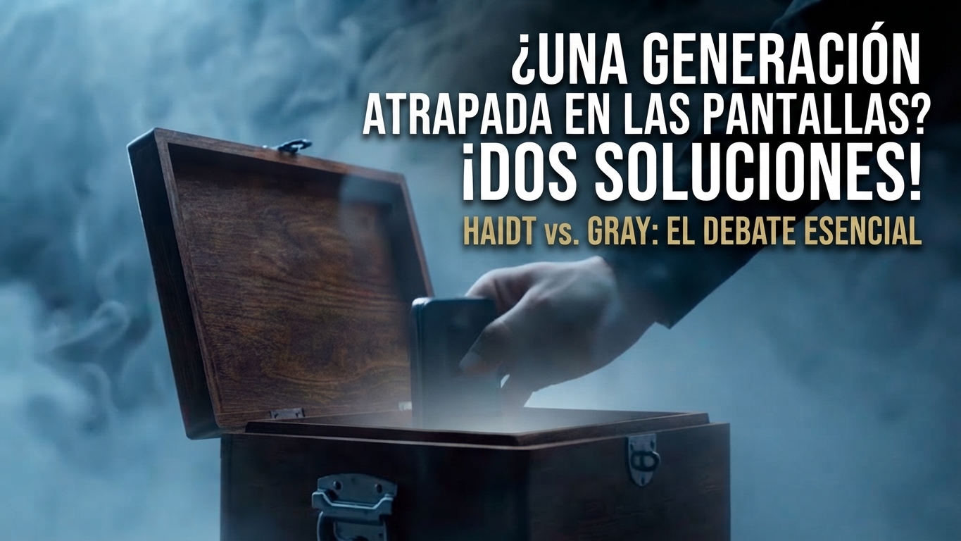¿Una generación atrapada en las pantallas? ¡Dos soluciones!